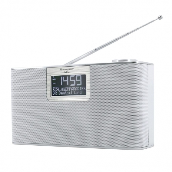 Soundmaster DAB-Radio DAB700WE, weiß