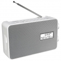 Panasonic RF-D30BTEG - DAB+ Radio - Tragbar - Digital - FM - Weiß - Grau - Weiß - Einfarbig