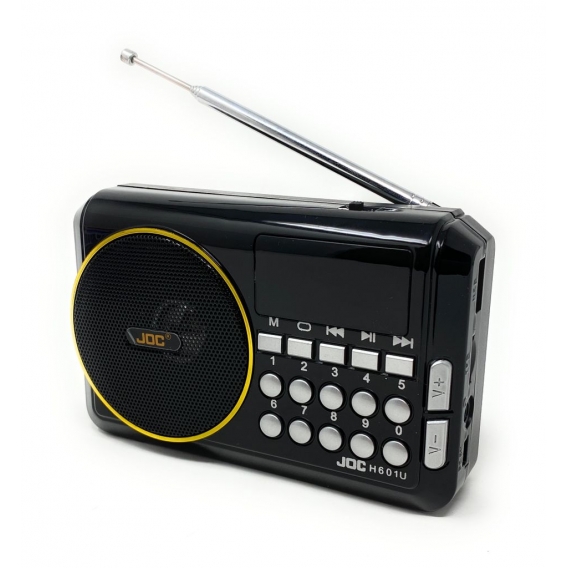 Küchenradio I Lautsprecher mit Akku I Mini Box Musikbox I FM UKW Radio MP3 Player USB SD AUX