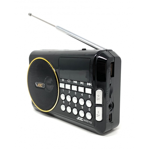 Küchenradio I Lautsprecher mit Akku I Mini Box Musikbox I FM UKW Radio MP3 Player USB SD AUX