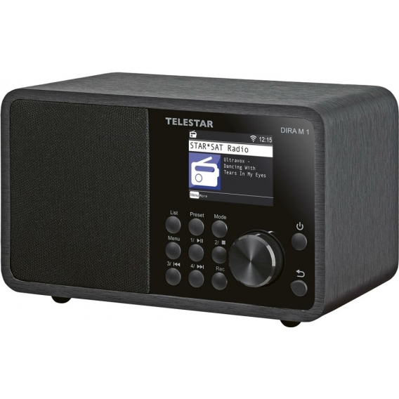 Telestar DIRA M1 Internetradio schwarz DAB+ USB Bluetooth WiFi Wecker