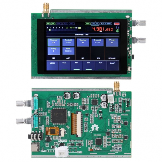 50KHz  250MHz 400MHz?2GHz Registrierte Version Malachite SDR Radio Malahit DSP 3,5-Zoll-Touchscreen SDR HAM Transceiver Empfaeng