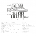 HRD-602 Tragbarer Radioempfänger FM / AM-Radio LCD-Display Sperrknopf Taschenradio mit Sport-Schrittzähler für Kopfhörer