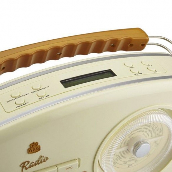 GPO Rydell Radiowecker DAB + Creme