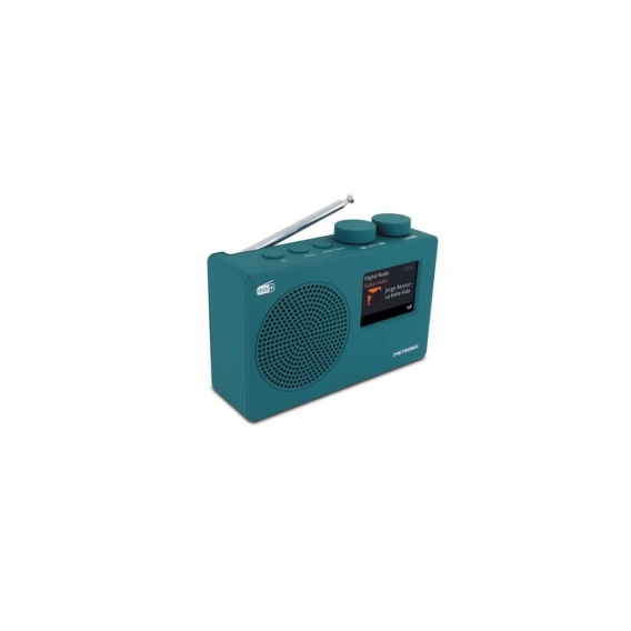 METRONIC DAB + und FM RDS Digitalradio mit Farbdisplay - Blau