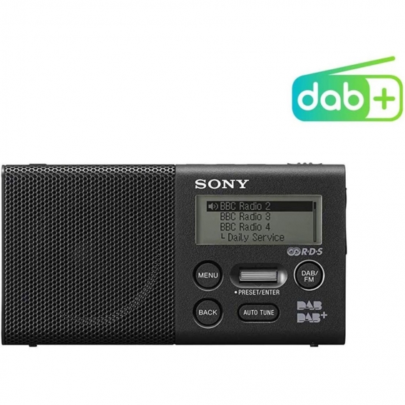 SONY Pocket-Radio, XDR-P1DBPB mit DAB schwarz