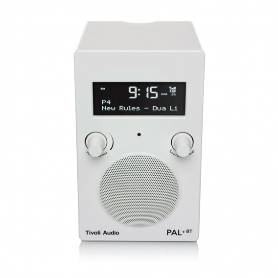 Tivoli Audio PAL+ BT FM/DAB+ Radio mit Bluetooth, inkl. Fernbedienung weiß/weiß