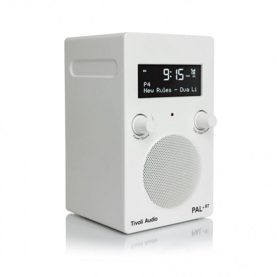 Tivoli Audio PAL+ BT FM/DAB+ Radio mit Bluetooth, inkl. Fernbedienung weiß/weiß