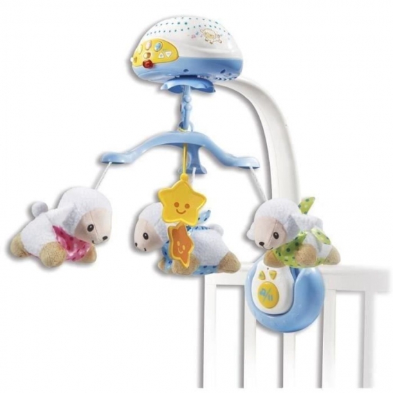 VTech - VTech Baby - mobile blaue Schafszahl