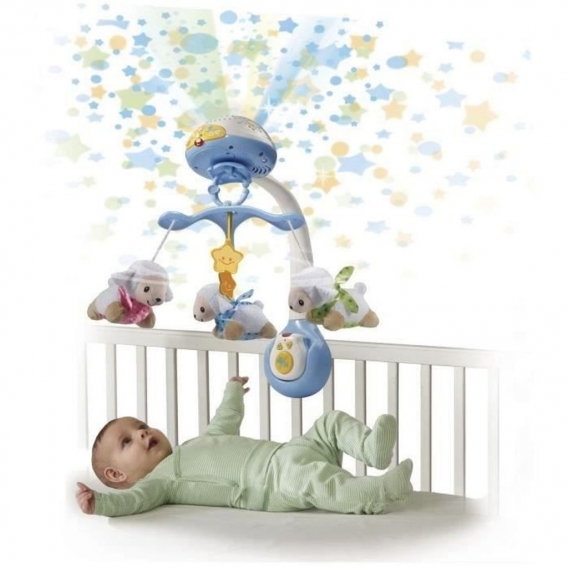 VTech - VTech Baby - mobile blaue Schafszahl