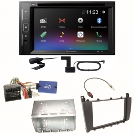 More about Pioneer AVH-A240DAB Digitalradio Bluetooth Einbauset für Mercedes C-Klasse W203 CLC CL203 S203