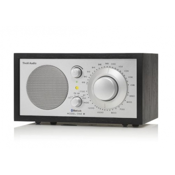 Tivoli Audio Model One BT AM/FM/Bluetooth Heimradio Schwarz Silber