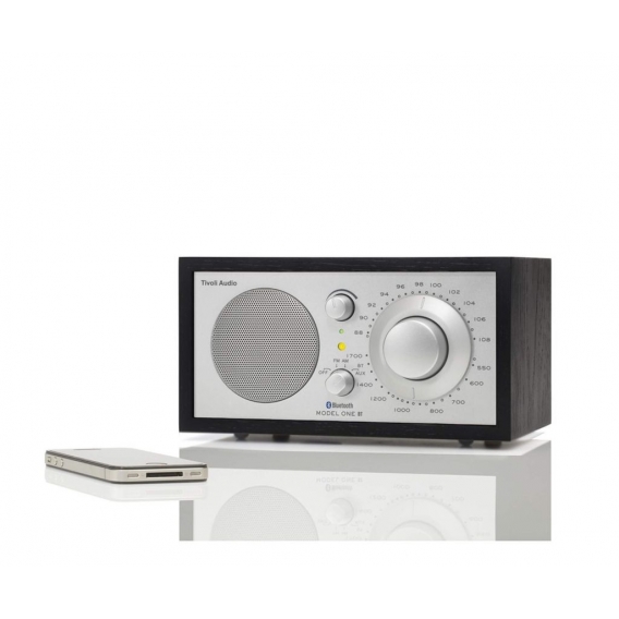 Tivoli Audio Model One BT AM/FM/Bluetooth Heimradio Schwarz Silber