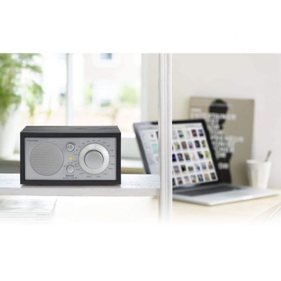 Tivoli Audio Model One BT AM/FM/Bluetooth Heimradio Schwarz Silber