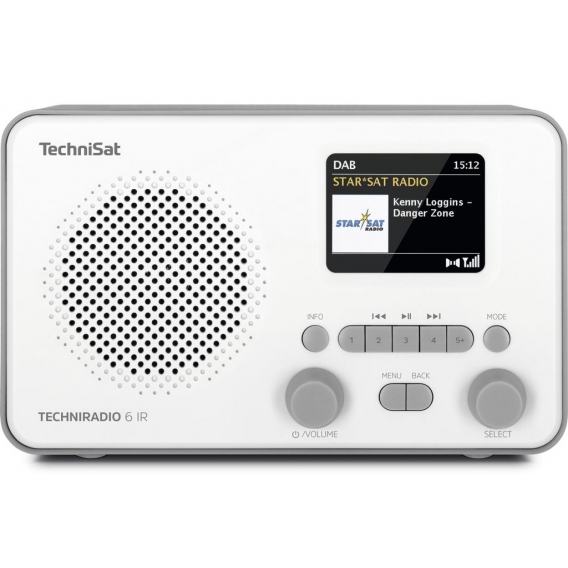 Technisat TechniRadio 6 IR weiß/grau