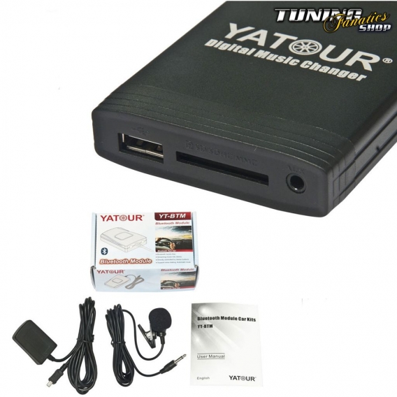 Bluetooth USB SD MP3 AUX CD Wechsler 8-Pin für Renault Radio Cabasse Auditorium