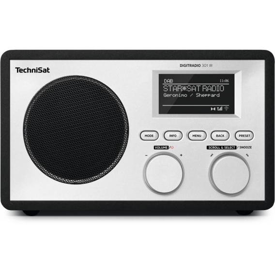 Technisat DigitRadio 301 IR Internetradio schwarz