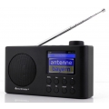 Soundmaster IR6500SW Internetradio mit WiFi, DAB+, BT, Akku in schwarz