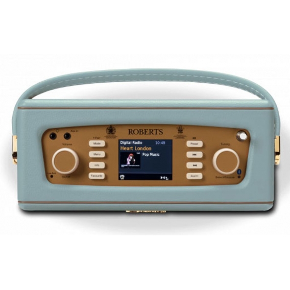 Roberts Radio Revival RD70, Tragbar, DAB,DAB+,FM, 3,5 mm, Grau, Einfarbig, Drehregler