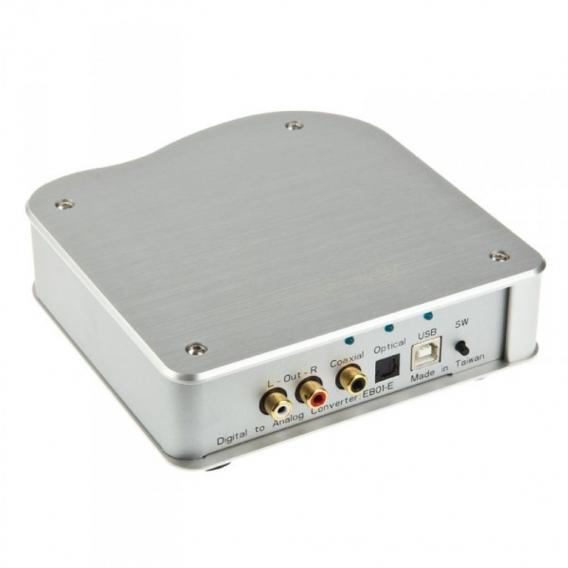 Silverstone SST-EB01S-E Ensemble Digital to Analog Converter - silber