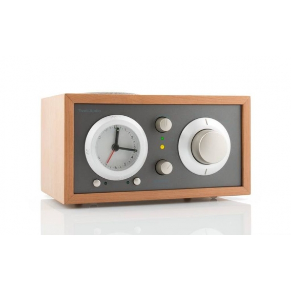 Tivoli Audio Three BT Radiowecker mit Bluetooth Kirsche/Taupe