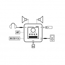 More about Usb Usb MP3 Fm Deckenlautsprecher Sound Kit Fonestar Ks-01