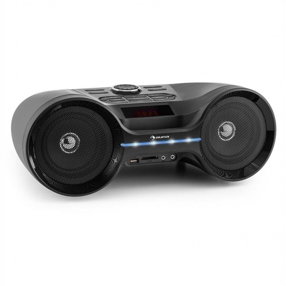 Boombastic Bluetooth-Boombox USB SD MP3 AUX UKW LED