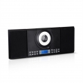 auna Wallie Microsystem  ,  CD-Player  ,  Bluetooth  ,  2x 10W RMS Stereo-Lautsprecher  ,  USB-Port  ,  UKW-Tuner  ,  AUX- Kopfh