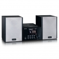 Lenco MC-250BK - Micro-Set mit Smart Radio, CD-/USB-Player, Internet, DAB+, Bluetooth - Schwarz