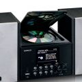 Lenco MC-250BK - Micro-Set mit Smart Radio, CD-/USB-Player, Internet, DAB+, Bluetooth - Schwarz