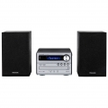 Panasonic SC PM 250 Micro Hifianlage mit Bluetooth silber schwarz