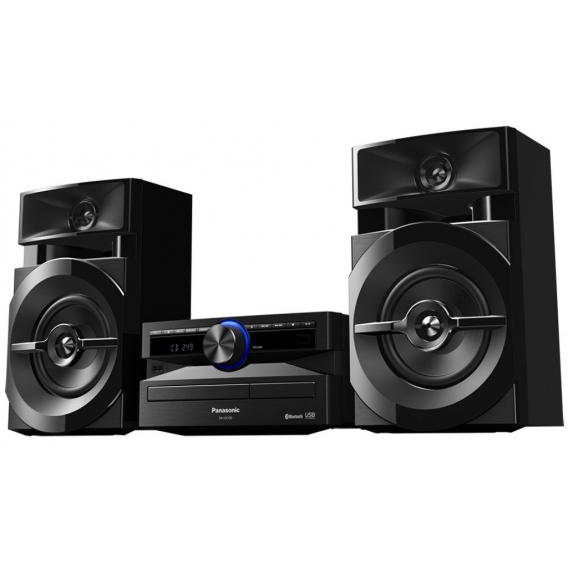 Panasonic SC-UX100, Home-Audio-Minisystem, Weiß, Einfarbig, 300 W, 2-Wege, 13 cm