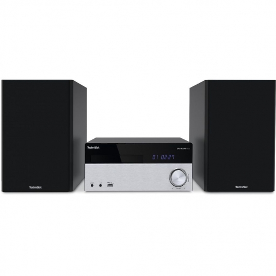 Technisat Digitradio 750 silber Mikro-HiFi-System Bluetooth-Audiostreaming