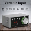 HIFI BT5.0 Digitalverstaerker Mini Stereo Audio Amp 100W Zweikanal Sound Power Audio Receiver Stereo AMP USB AUX fuer Heimkino U