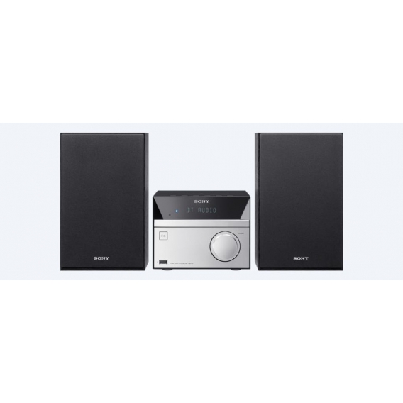 Sony CMT-SBT 20 Micro Hi-Fi Anlage, Farbe: Silber/Schwarz