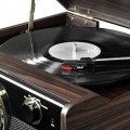 VICTROLA Empire Junior Stereo Kette 4-in-1 Platinum Vinyl - Espresso