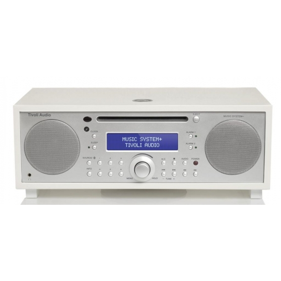 Tivoli Music System+ CD/FM/DAB+/Bluetooth Weiß matt / silber