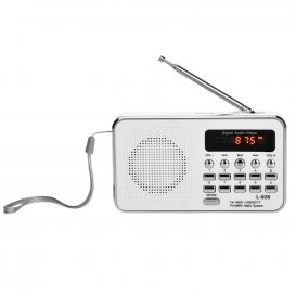 More about L-938 Mini-FM-Radio Digital Portable 3W Stereo-Lautsprecher MP3-Audio-Player High Fidelity Sound Qualität w / 1,5-Zoll-Display-B