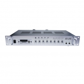 More about BeMatik - Professionelle Sound-Verstärker 100W 110V 5 Zonen mit FM MP3 AUX MIC Rack