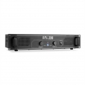 Skytec SPL 300 DJ-PA Audio-Verstärker PA-Endstufe (2x 150W RMS, LED-Licht, 48cm Rack-Einbau geeignet) schwarz