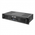 Skytec SPL 300 DJ-PA Audio-Verstärker PA-Endstufe (2x 150W RMS, LED-Licht, 48cm Rack-Einbau geeignet) schwarz