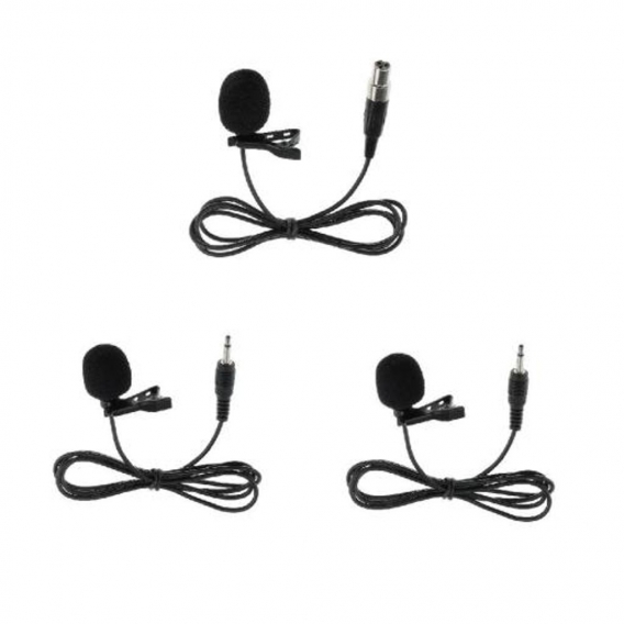 Lavalier Revers Krawatte Clip On Vakuumröhre Mikrofon Xlr 3pin+Lavalier Revers Krawatte Clip On Vakuumröhre Mikrofon 3.5mm Gerad