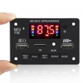 Auto MP3-Player Decoding Board Modul Unterstützung FM TF USB AUX Bluetooth 5.0 LED-Anzeige Verlustfreies Musikformat Farbe Schwa