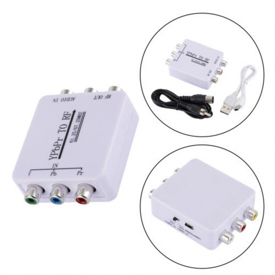 Analoge Audiokomponente zu RCA RF Radio zu HDMI Konverter