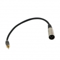 2 Stück 23 Cm Adapterkabel XLR Stecker auf 3,5 Mm Buchse für Digital Audio Player