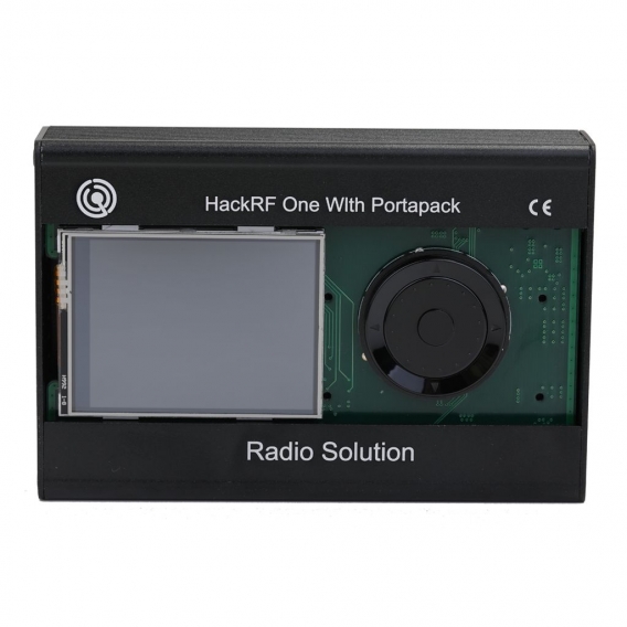 2,4 Zoll LCD Touch Panel Portapack mit Metallgehaeuse fuer HackRF One SDR Software Defined Radio