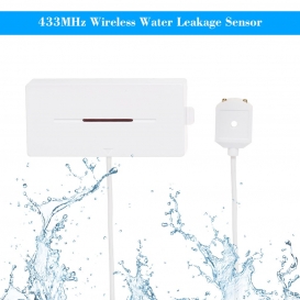 More about eWeLink 433MHz Drahtloser Wasserlecksensor Wasserlecks Intrusion Detector Alarm Wasserstand Überlaufalarm für Haussicherheits-Al