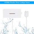 eWeLink 433MHz Drahtloser Wasserlecksensor Wasserlecks Intrusion Detector Alarm Wasserstand Überlaufalarm für Haussicherheits-Al