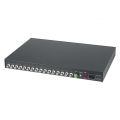 BeMatik - Video und Daten-Transceiver für Rack19 RJ45 auf 16-Port BNC TPP016VPD