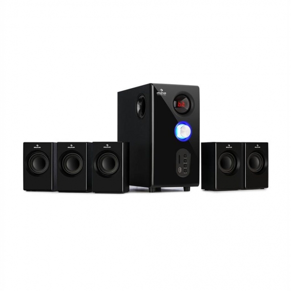 Concept 520 5.1 Lautsprechersystem 75 W RMS OneSide Subwoofer BT  USB SD